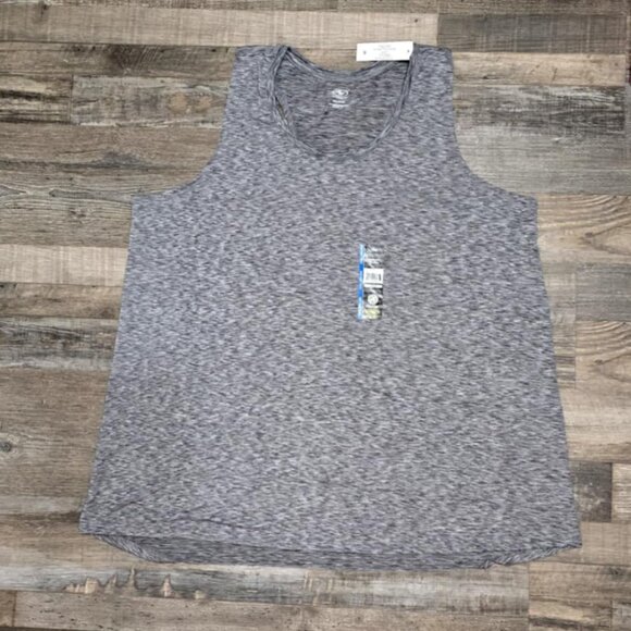 CLOSET SALE-ONLY $15! NWT Lot 2 Blue & Grey PLUS  Racerback Tank Top sz 22 XXXL - Picture 5 of 5
